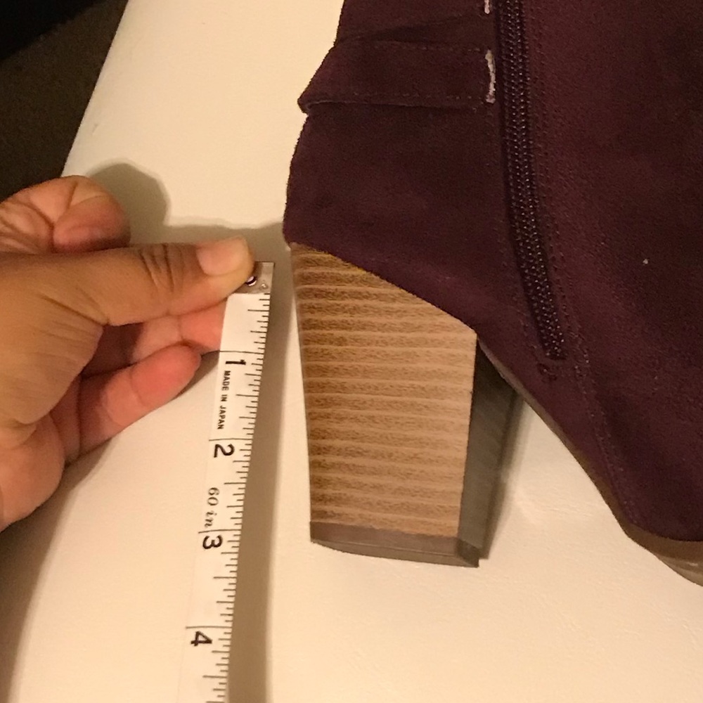 Charlotte Russe chunky ankle booties - Picture 7 of 8